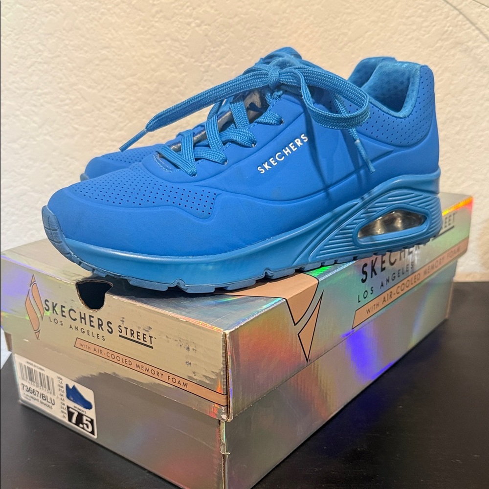 Sketchers Night Shades Blue